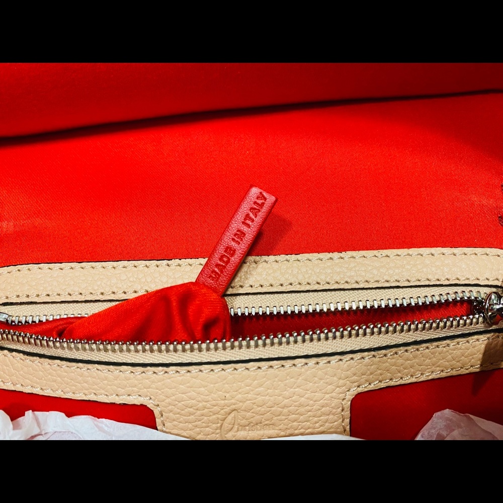 CHRISTIAN LOUBOUTIN- Rubylou Love Leather Backpack - Picture 16 of 16